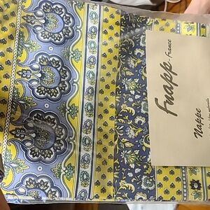 Fnapp tablecloth.  100% cotton
